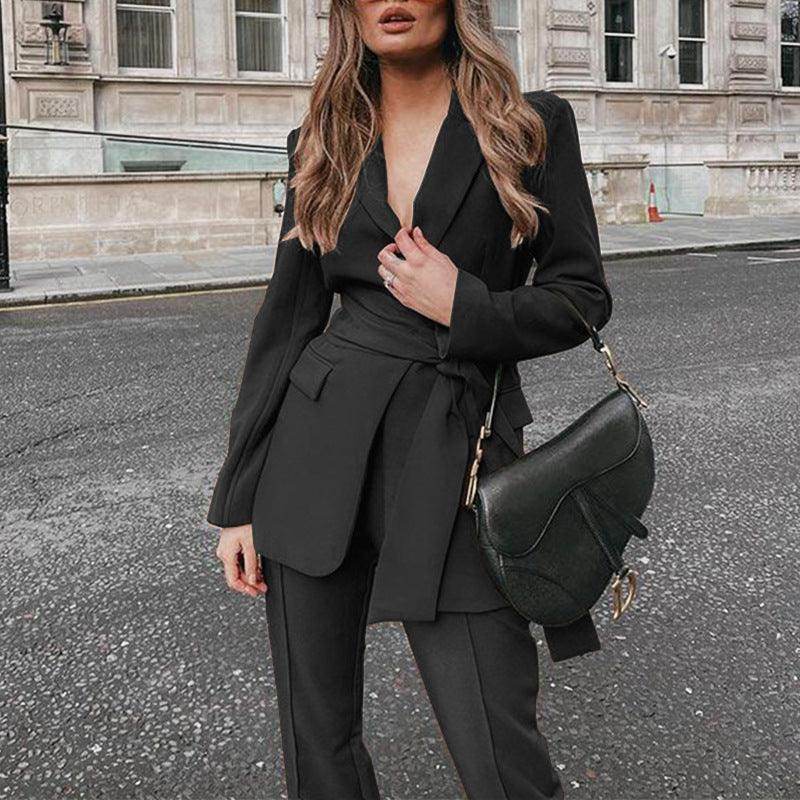 Women's Fashion Temperament Two-piece Suit - Magellan Fashion Shop