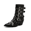 Autumn And Winter Pointed Knight Women's Boots