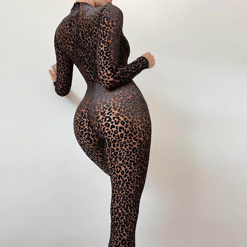 Fashion Sexy Slim Back Zipper Casual Jumpsuit - Magellan Fashion Shop