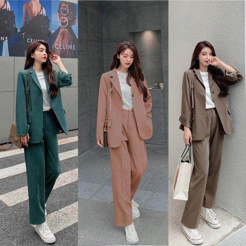 British Style Ins Casual Suit Suit Women - Magellan Fashion Shop