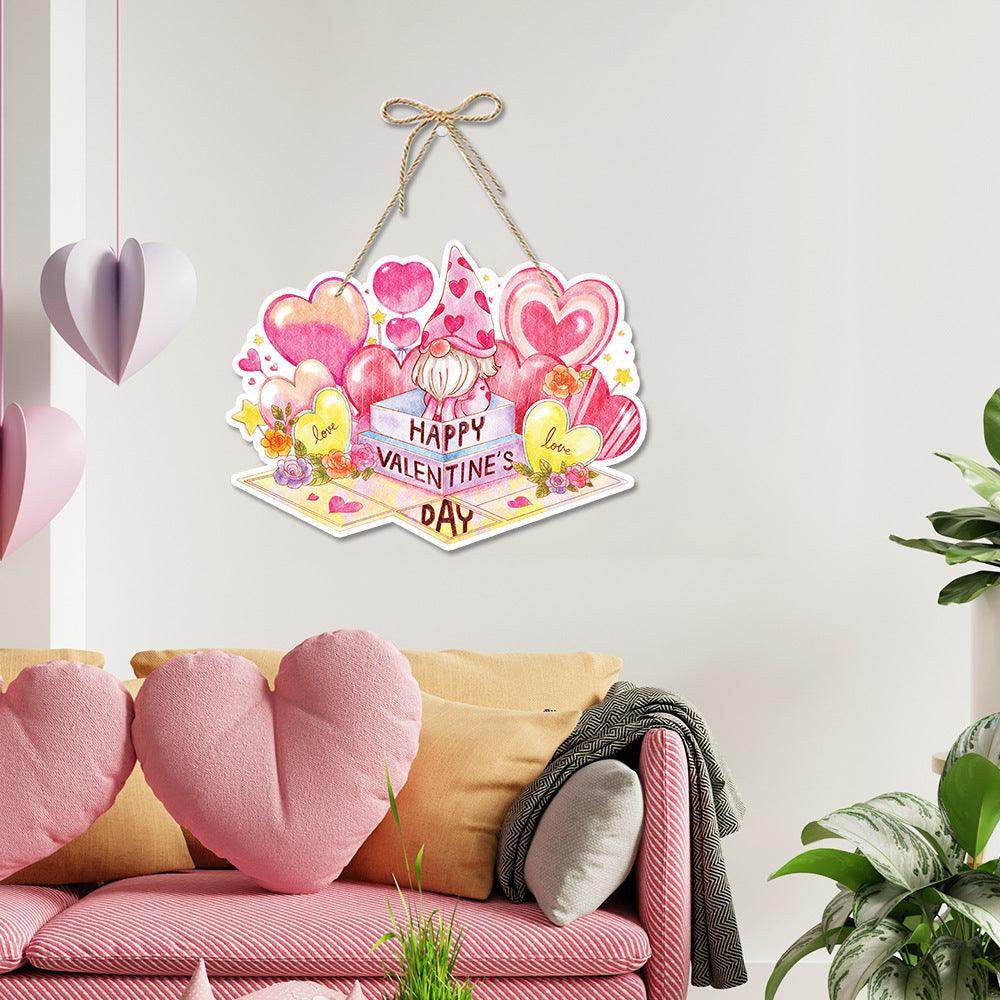 Valentine's Day Decorative Gift Garland Paper Door Hangers - Magellan Fashion Shop