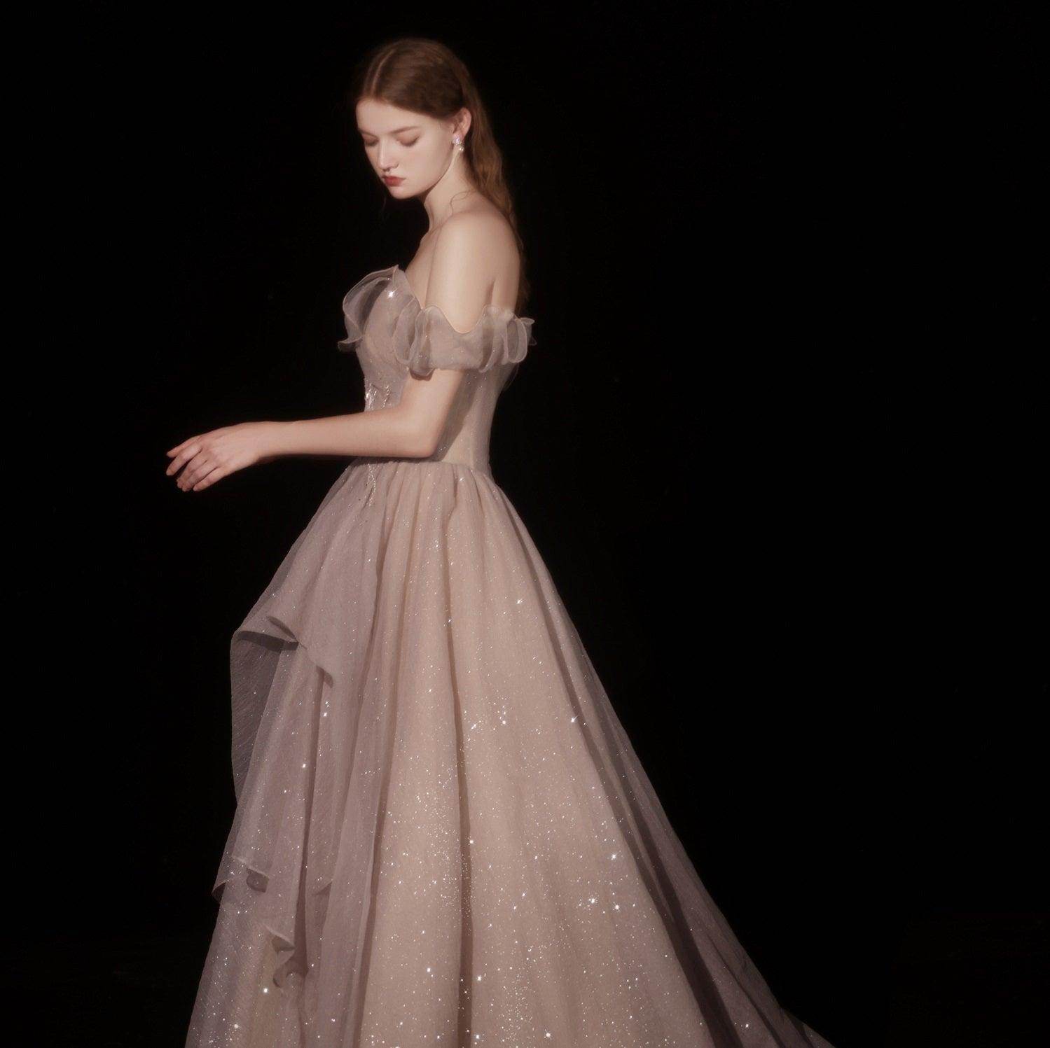 Annual Meeting Host Birthday Dress Bride Wedding Dinner Dress - Magellan Fashion Shop