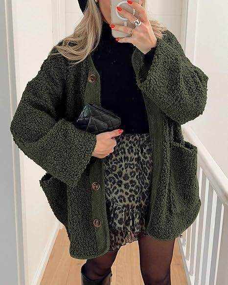 Women's warm winter collarless jacket in corduroy fabric available in multiple colors and sizes