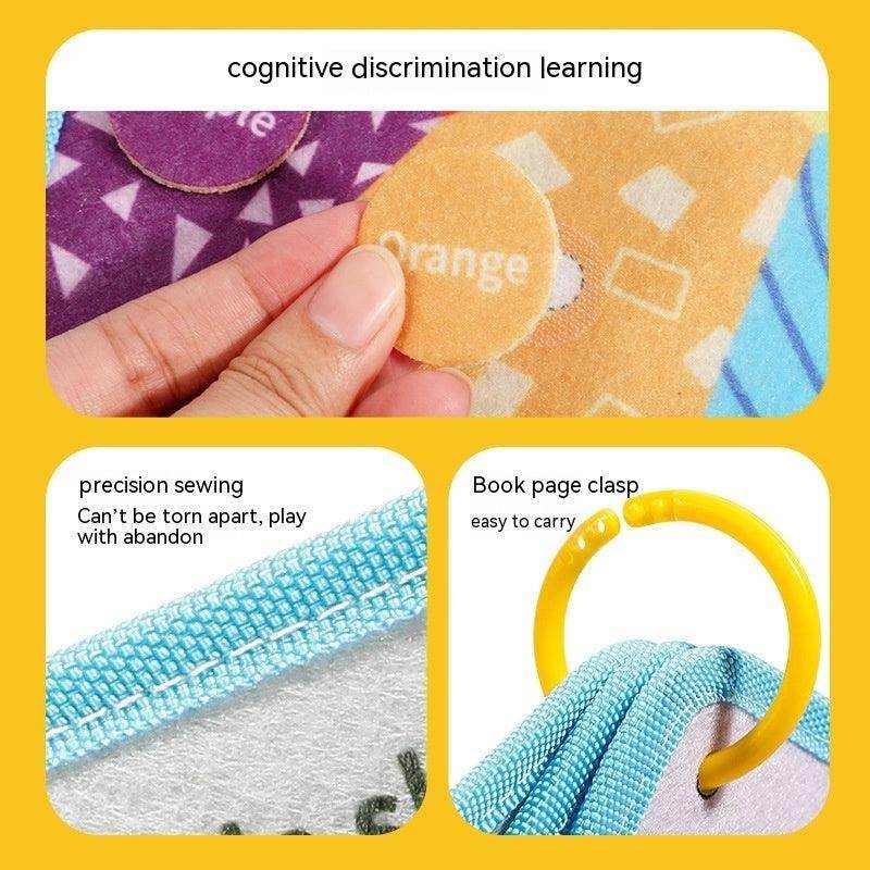 Baby Montessori Early Education Schoolbag with interactive educational toys for toddlers