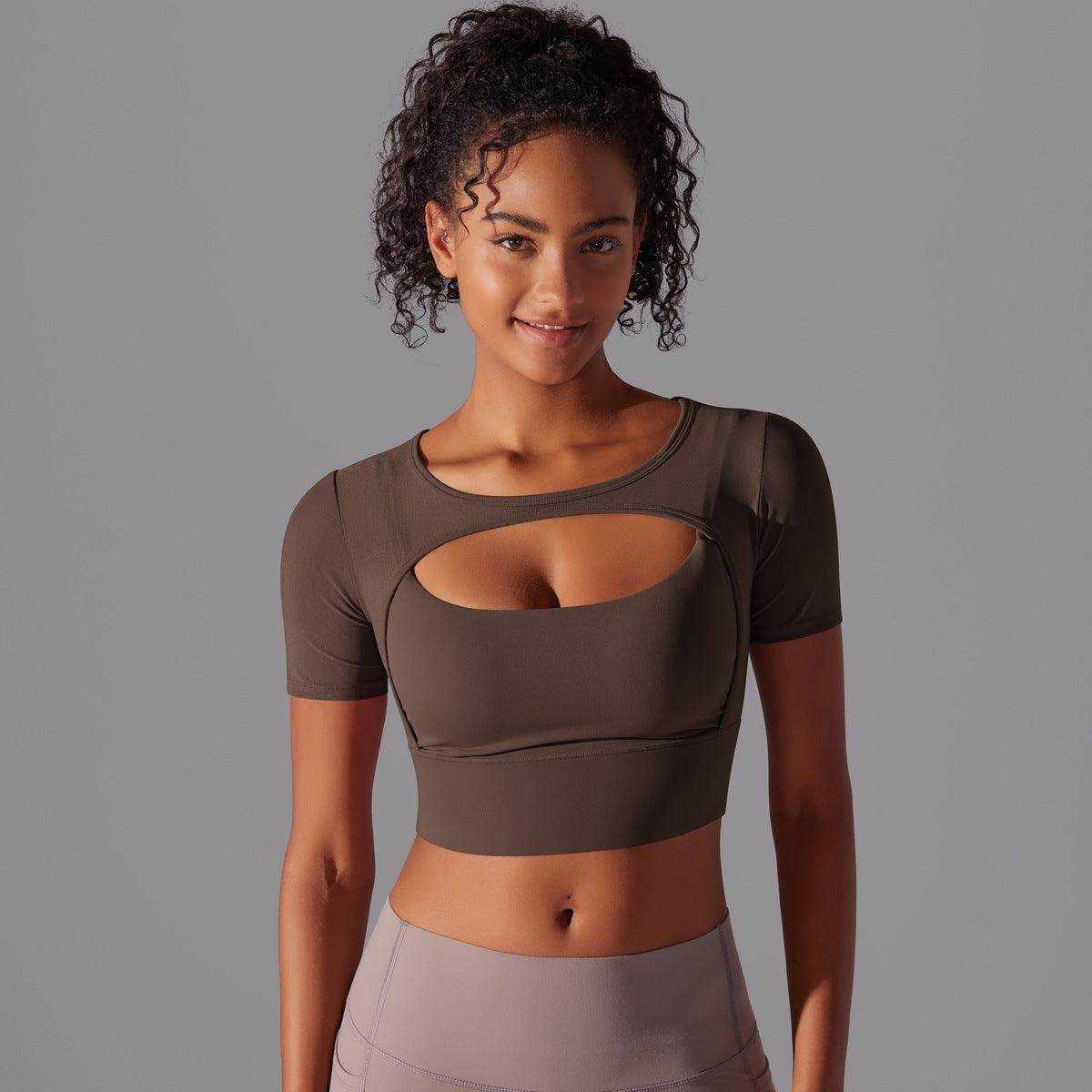 Fitness Double Layer Yoga Clothing Top Women - Magellan Fashion Shop