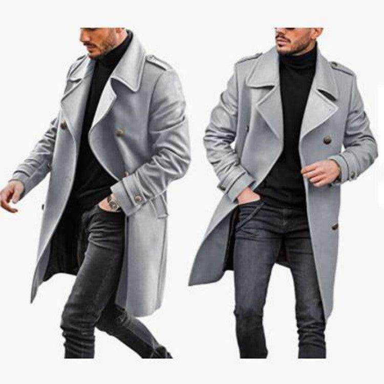 Woolen Men's Coat Autumn And Winter New Product Warm Padded Jacket - Magellan Fashion Shop