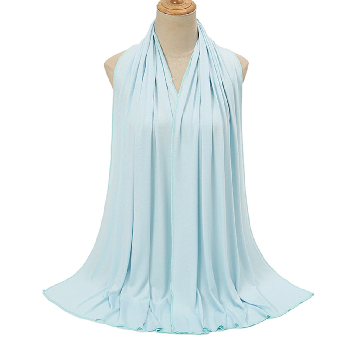 Solid Color Cotton Warm Shawl