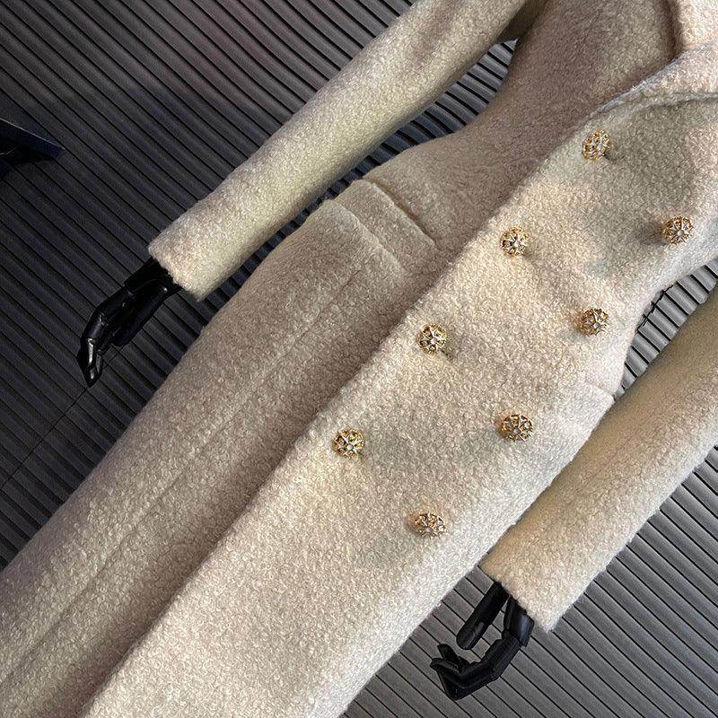 Women Woolen Temperament Coat - Magellan Fashion Shop