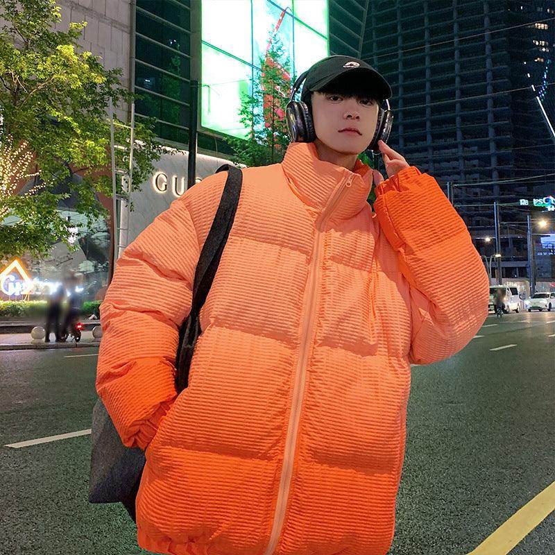 Men's Warm Stand Collar Windproof Sleeve Opening Jacket - Magellan Fashion Shop