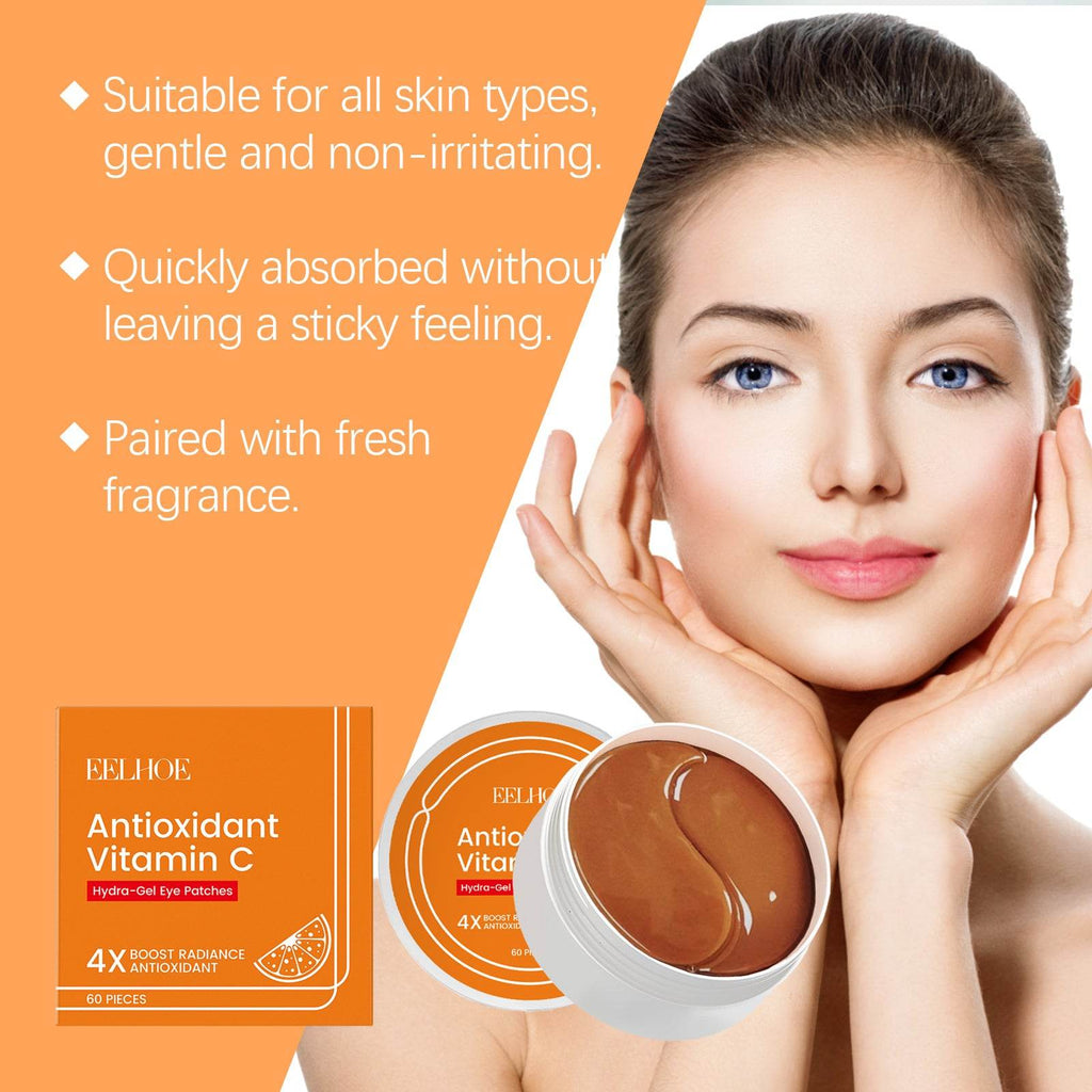 Vitamin C Under Eye Patches For Dark Circles Care, Cooling, Moisturizing, Hydrating Eye Area Mask Patches - Magellan Fashion Shop