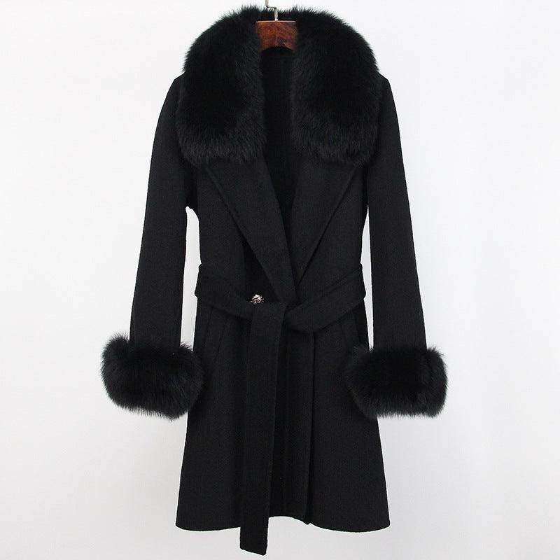 Double-faced Wool Overcoat Long High-end - Magellan Fashion Shop