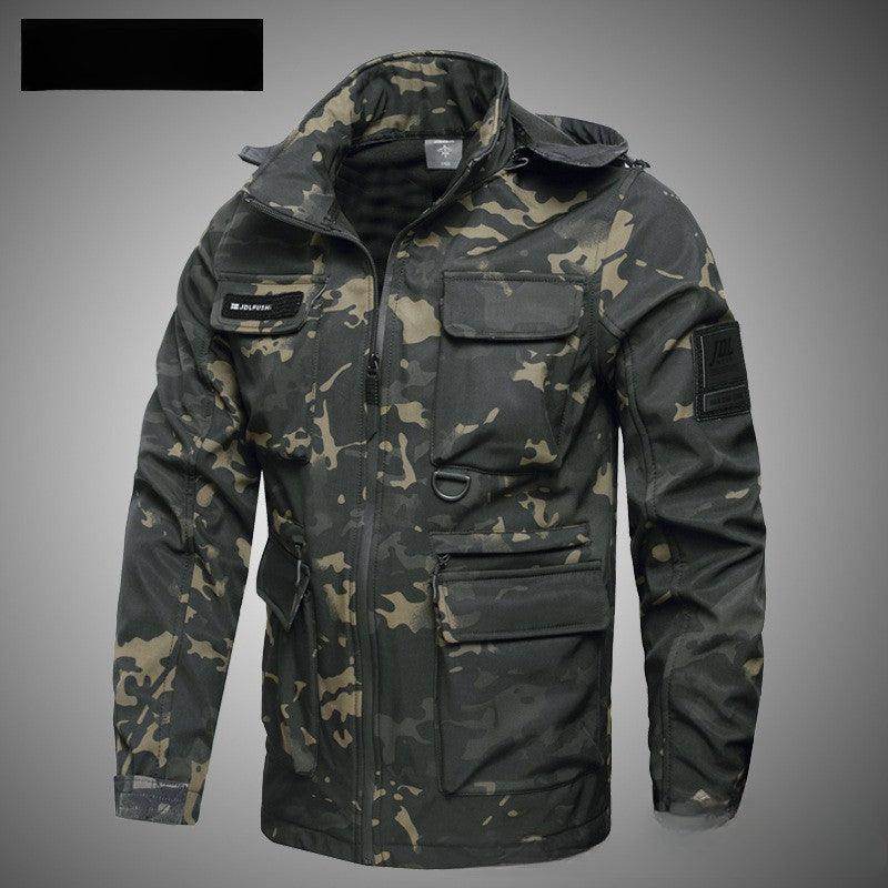 Autumn And Winter Fleece-lined Warm Waterproof Labor Protection Wear-resistant Outdoor Mountaineering - Magellan Fashion Shop