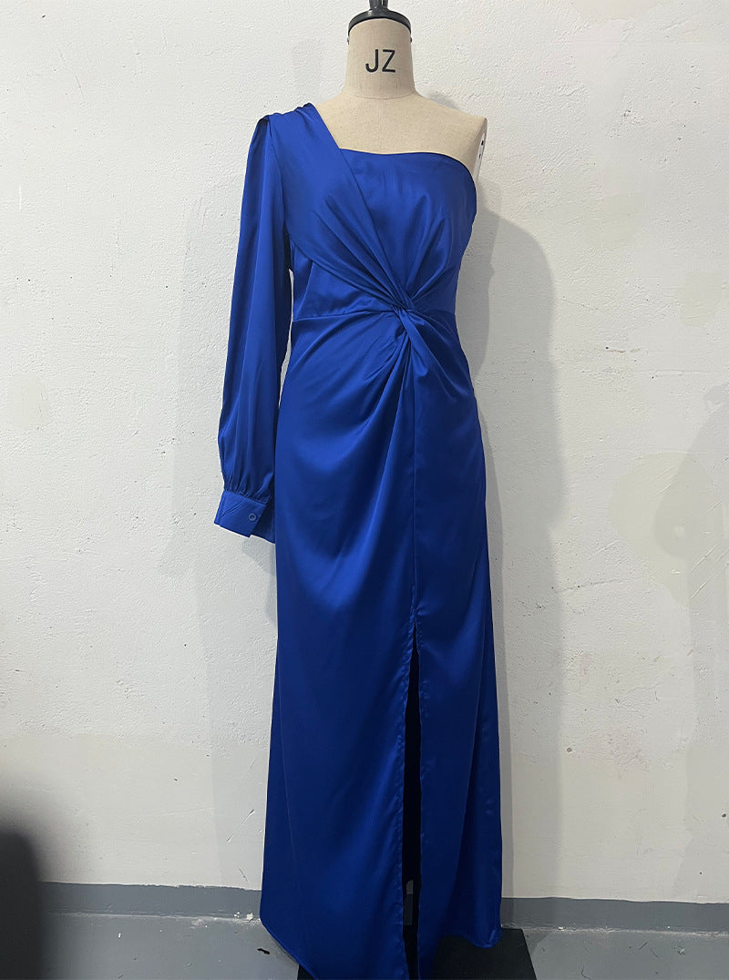 Women's One-shoulder Split Dress - Magellan Fashion Shop