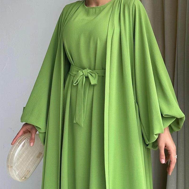 Women's Fashion Dress Lace-up Waist-controlled Baggy Coat Long - Magellan Fashion Shop