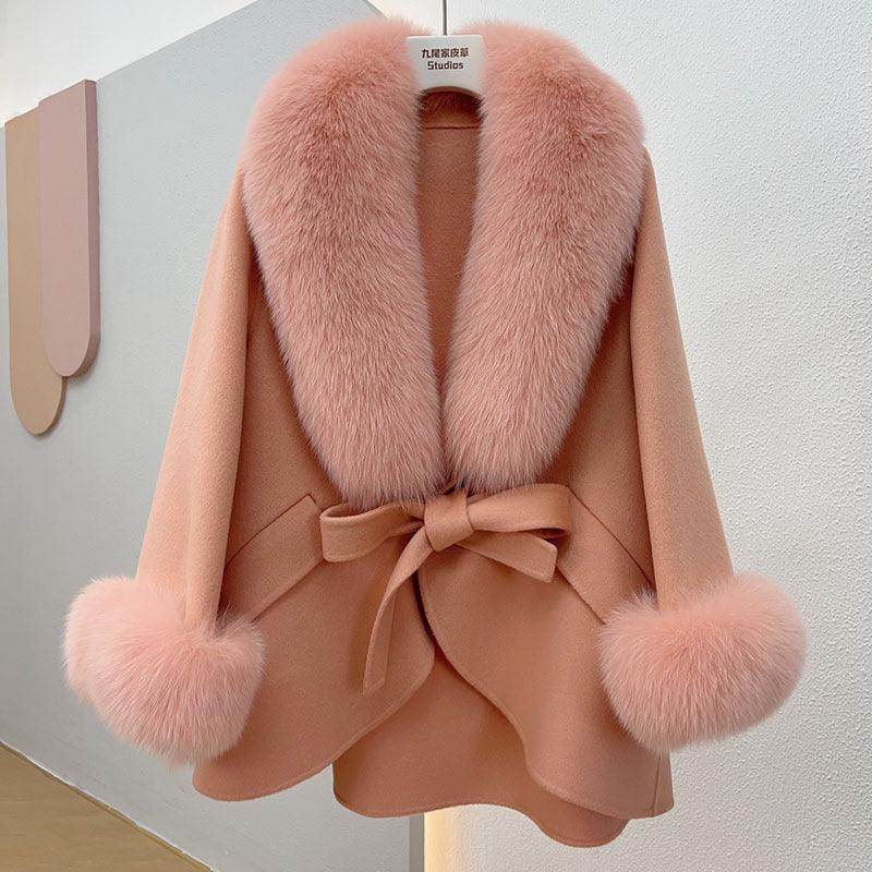 Real Wool Woolen Autumn And Winter Cape Top - Magellan Fashion Shop