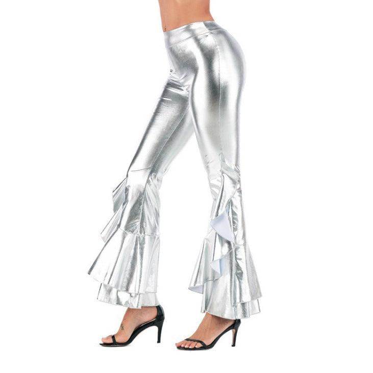 Women's Bright Slim-fit Imitation Leather - Magellan Fashion Shop