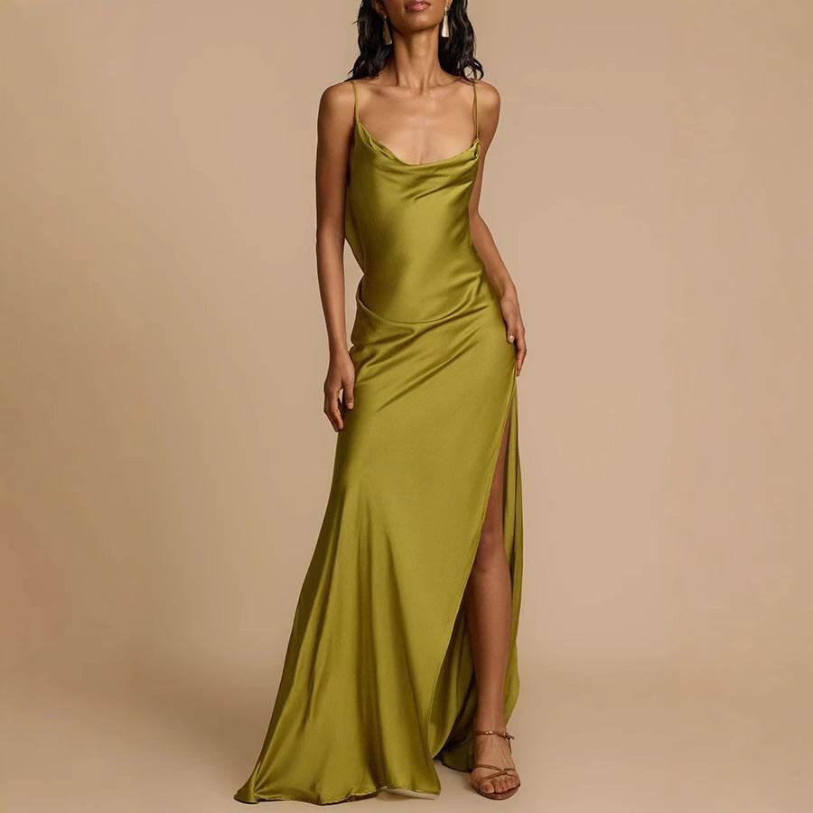 Sleeveless Split Dress Loose Vacation - Magellan Fashion Shop