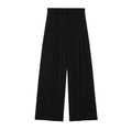Pleated Wide Leg Pants Backless Hanging Collar Vest - Magellan Fashion Shop