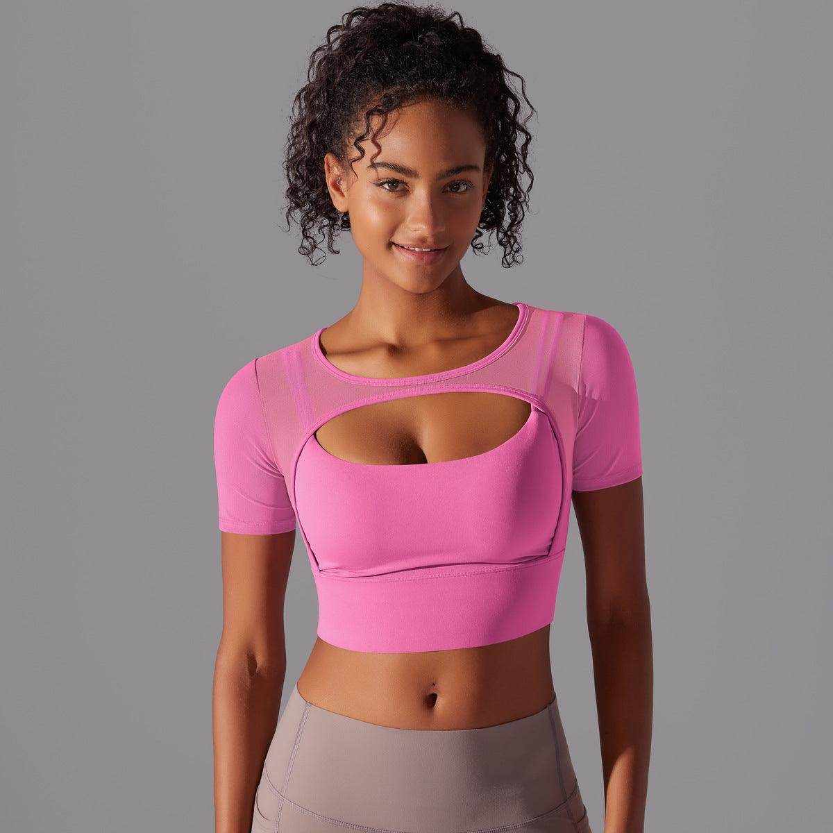Fitness Double Layer Yoga Clothing Top Women - Magellan Fashion Shop