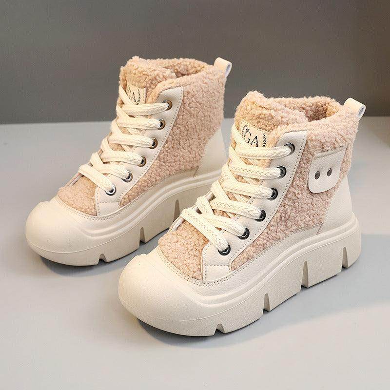 Shoes For Women Winter Warm Cashmere Snow Boots - Magellan Fashion Shop