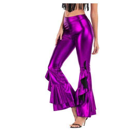 Women's Bright Slim-fit Imitation Leather - Magellan Fashion Shop