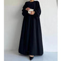 Women's Fashion Dress Lace-up Waist-controlled Baggy Coat Long - Magellan Fashion Shop