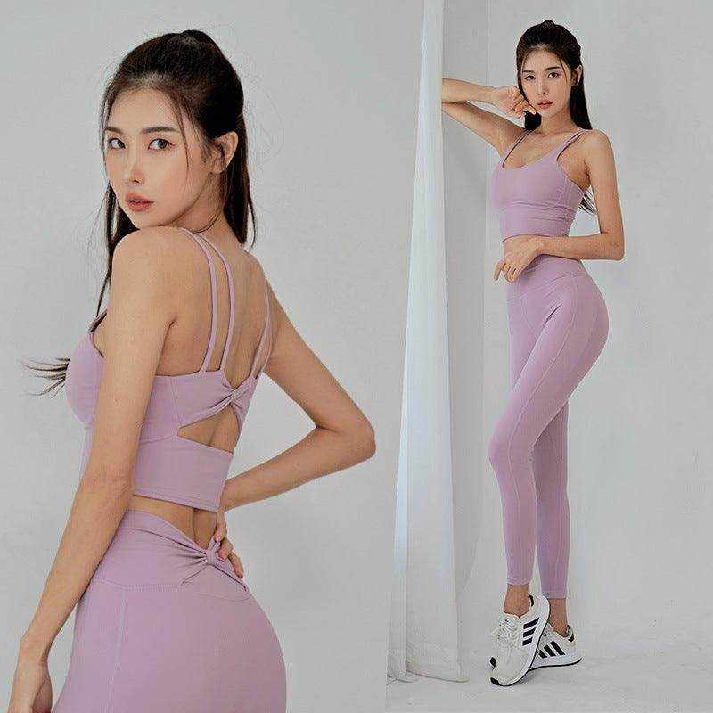 Sports Underwear Women Running Fitness Vest Yoga Clothing Suit - Magellan Fashion Shop
