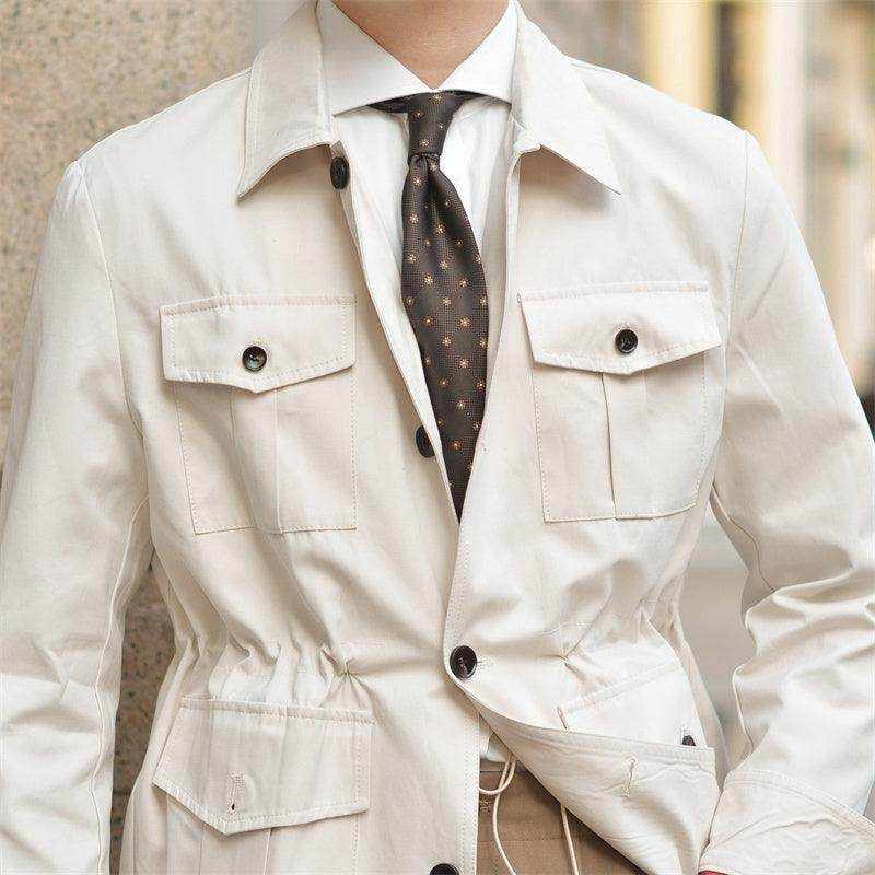Vintage Lapel Hunting Jacket Jacket For Men - Magellan Fashion Shop