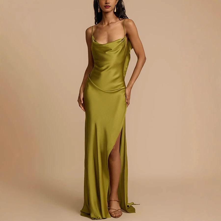 Sleeveless Split Dress Loose Vacation - Magellan Fashion Shop