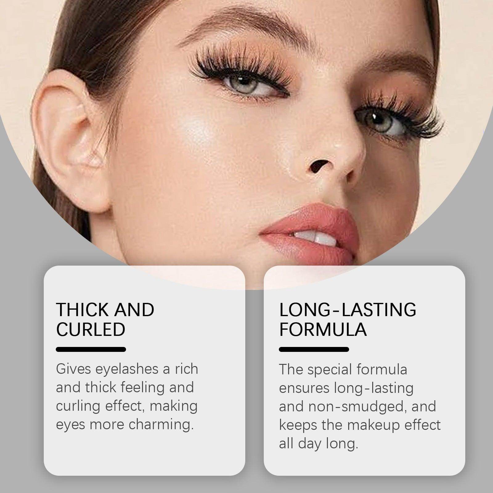 Long Black Mascara Long Lasting Smear-proof Makeup - Magellan Fashion Shop