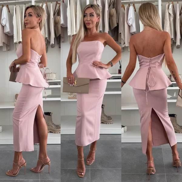Spring Women's Clothes Sheath Off-shoulder Suit Women - Magellan Fashion Shop
